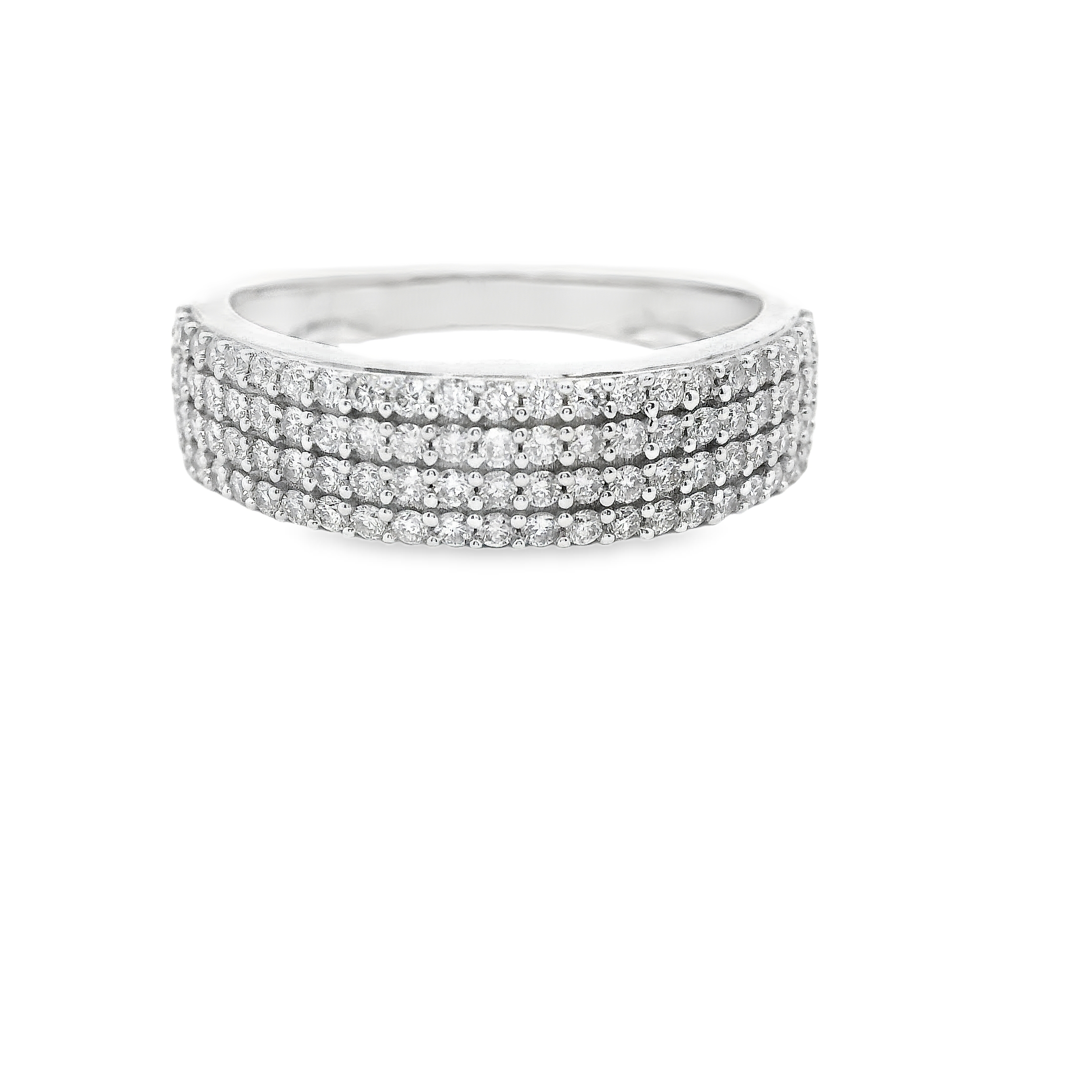 Elegant Diamond Band Ring