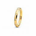 Yellow Gold Natural Diamond Ring