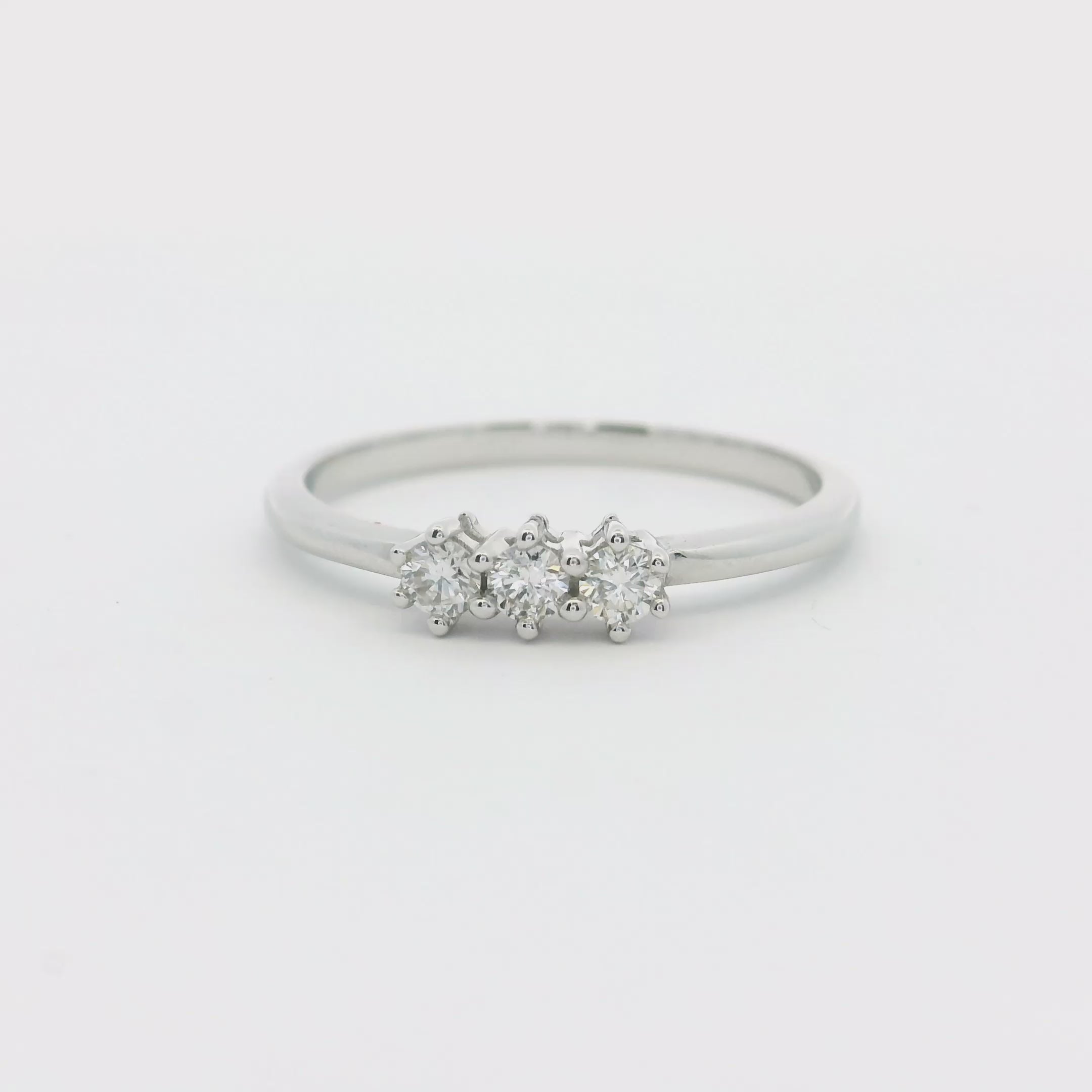 Elegant Double Stone Ring