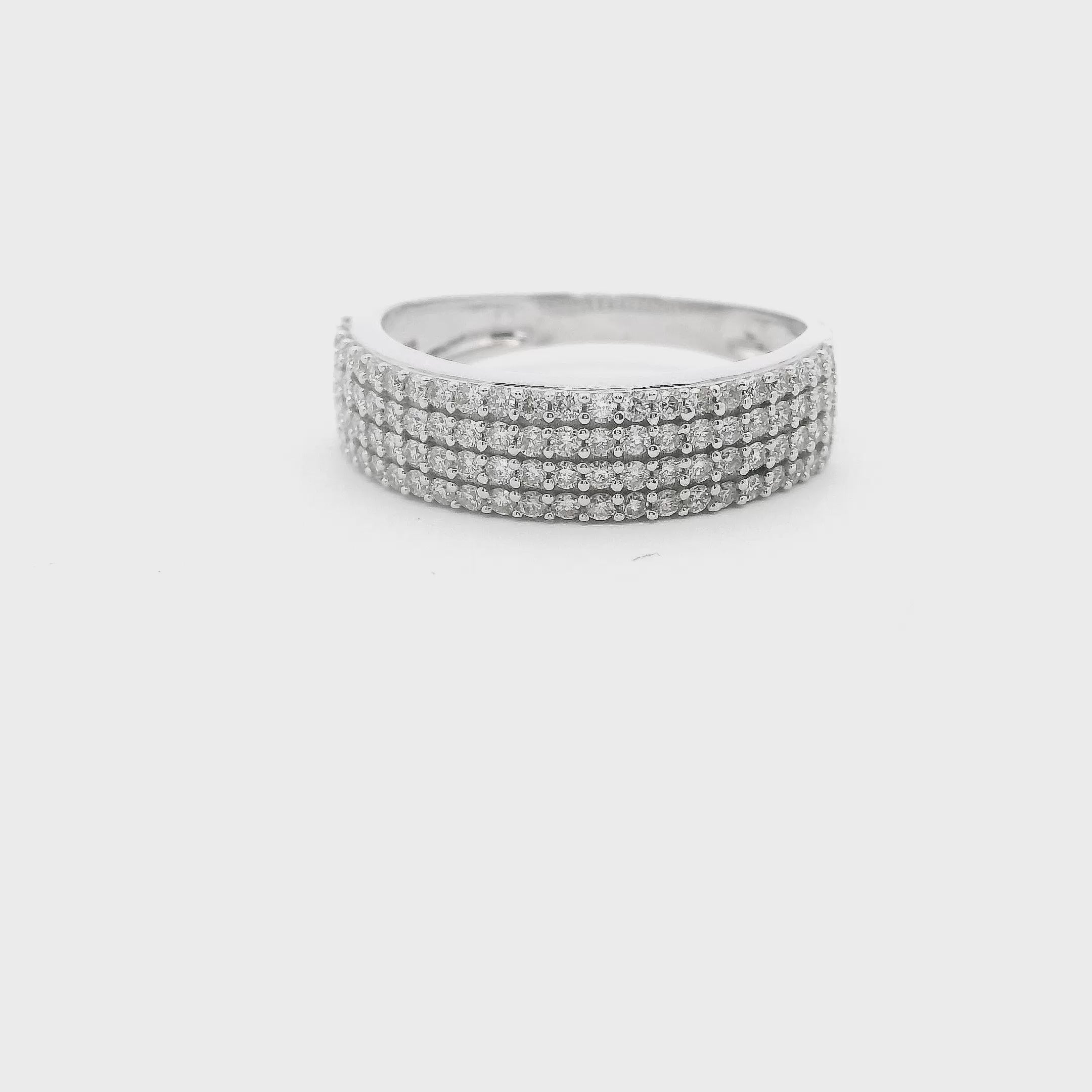 Elegant Diamond Band Ring