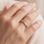 Yellow Gold Natural Diamond Ring