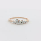Elegant Diamond Cluster Ring