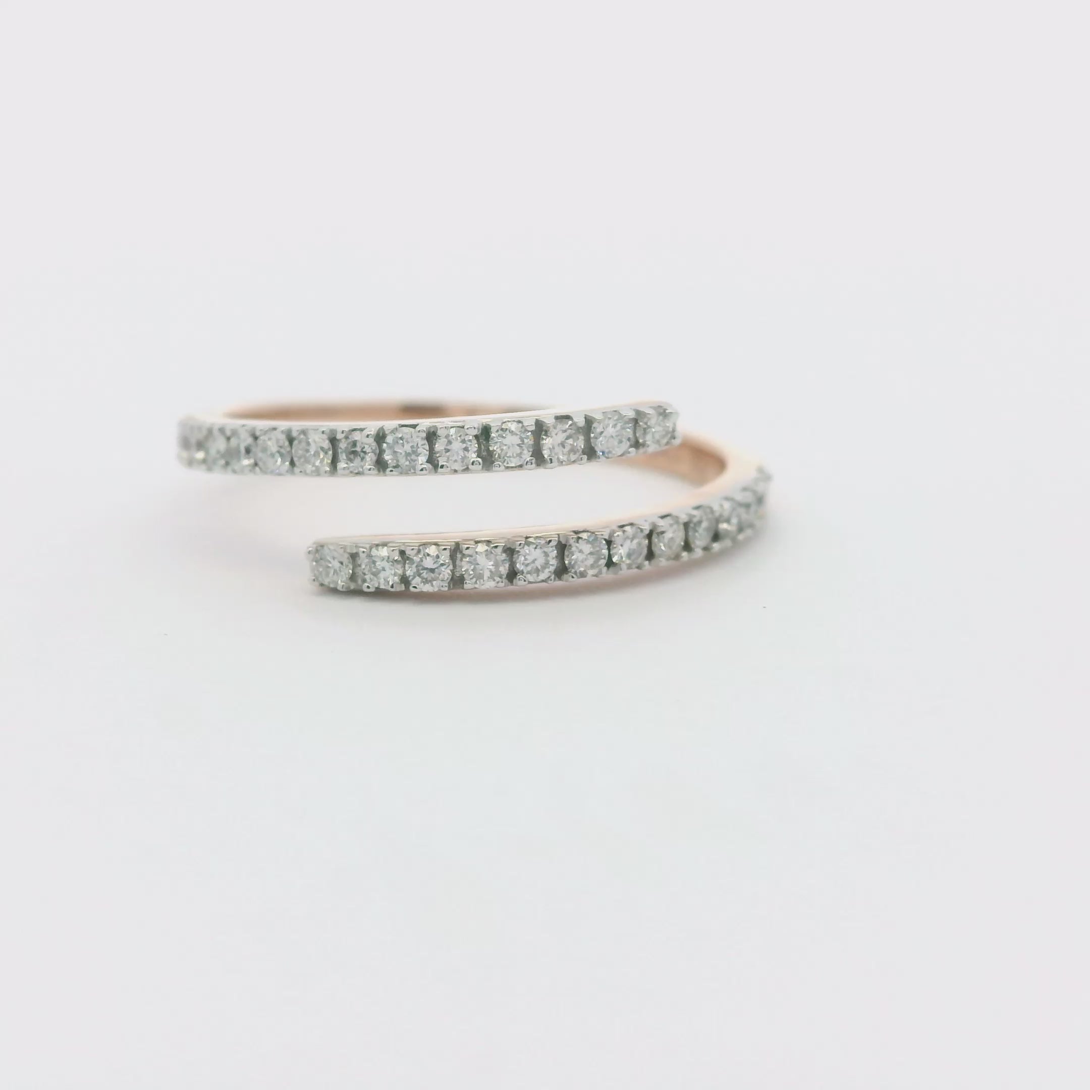 Elegant Diamond-Studded Ring