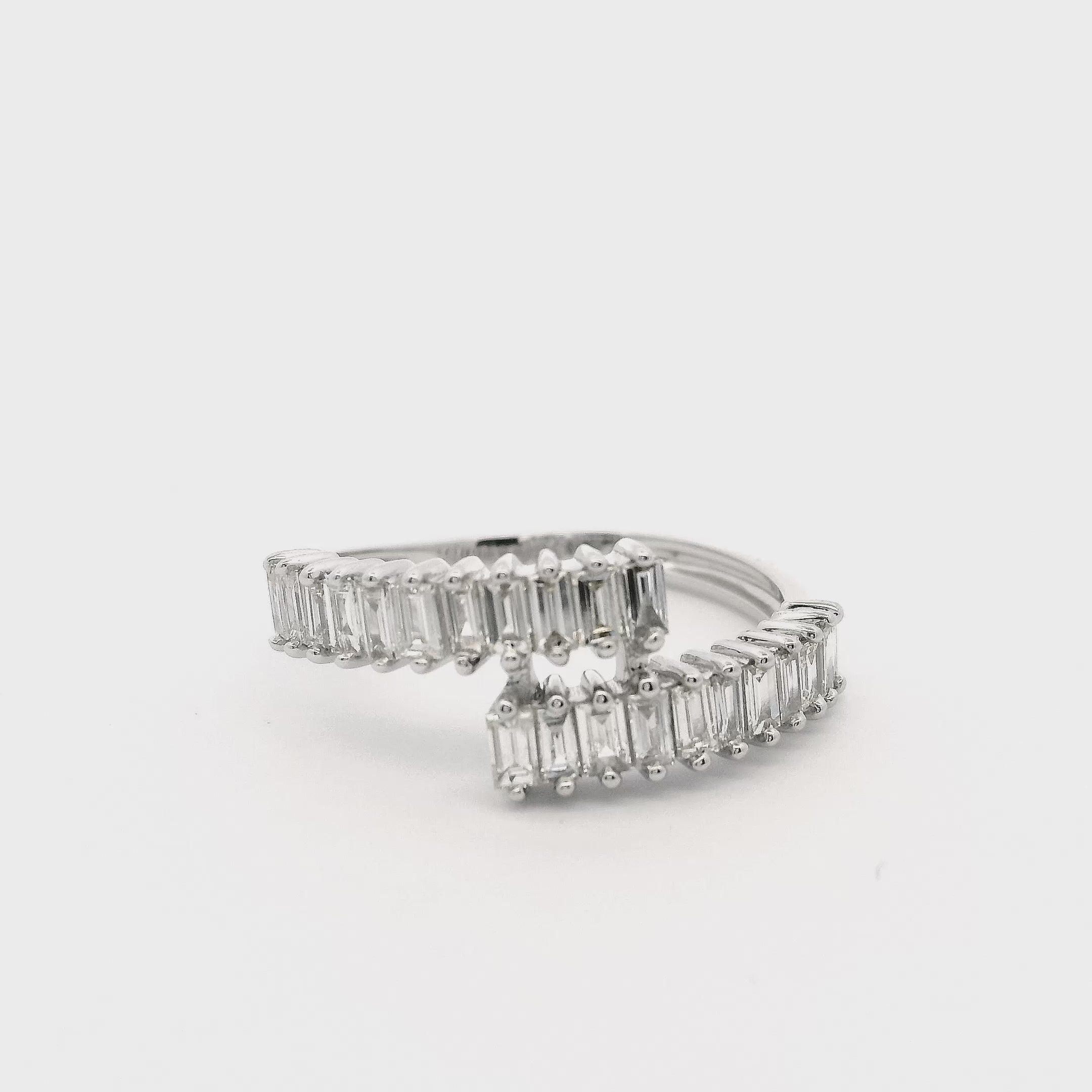 Elegant Baguette Diamond Ring
