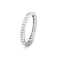 Silver Diamond Ring
